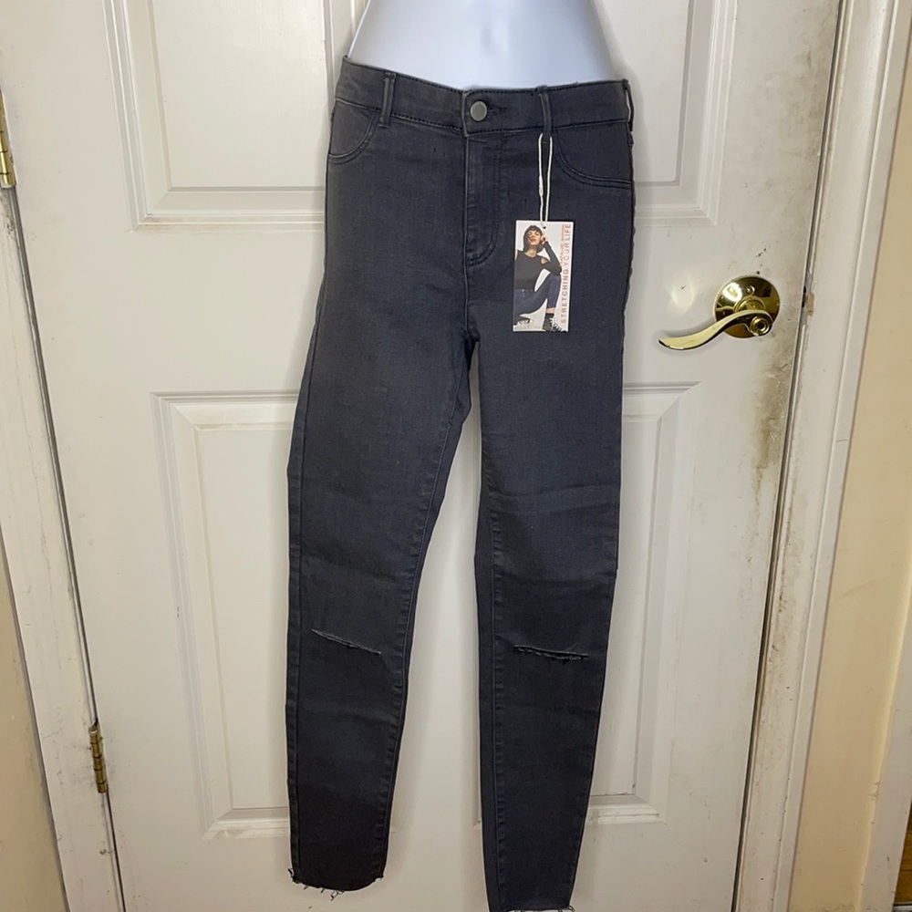 Dark grey Zara jeans